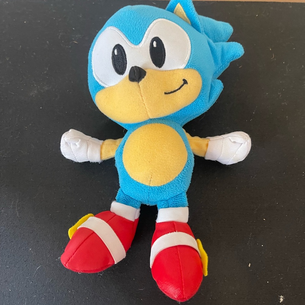Sonic The Hedgehog Plush Stuffed Animal Kids Toy Movie Cartoon Soft 9 Inch